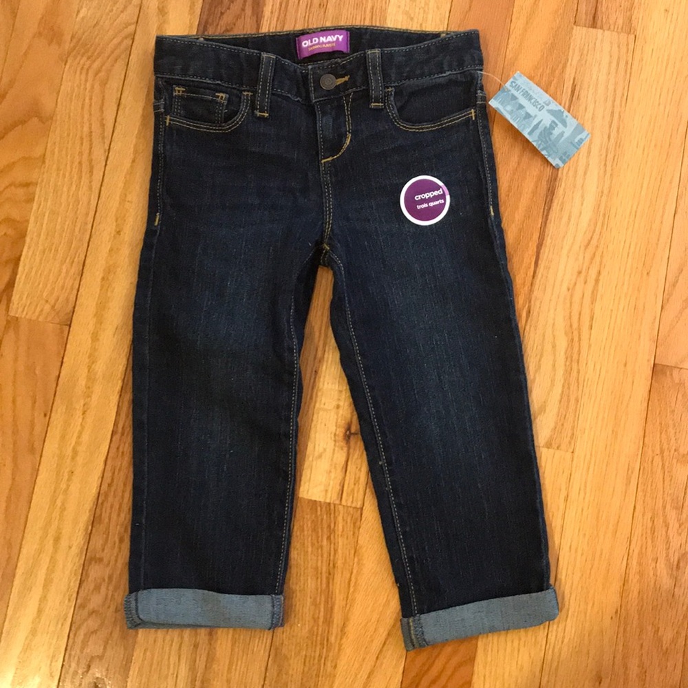 Old Navy cropped jeans. New